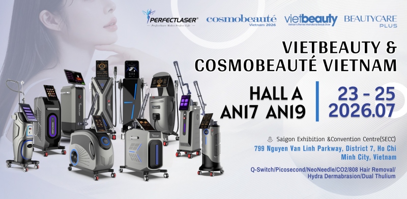 Perfectlaser to Exhibit Cutting-Edge Aesthetic Solutions at Vietbeauty & Cosmobeauté Vietnam 2026